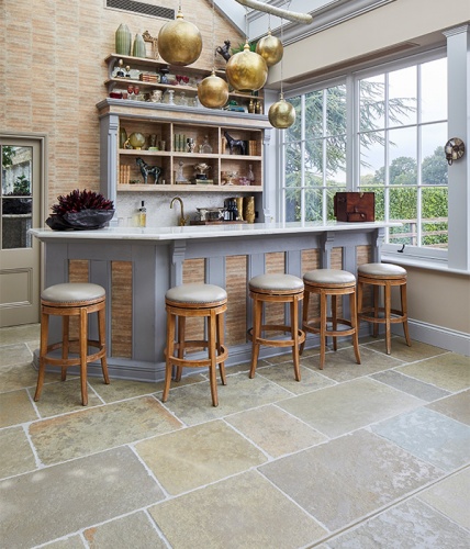 Ca Pietra Farley Limestone Seasoned Finish